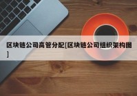 区块链公司高管分配[区块链公司组织架构图]